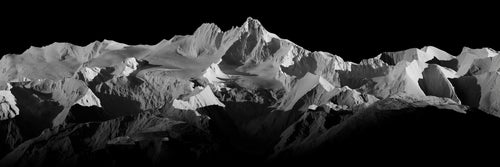 STEIGBILD Großglockner, das Massiv ohne Route