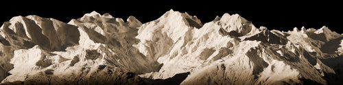 Piz Bernina mit Biancograt, FineArt-Panorama